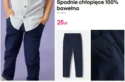 Pepco Spodnie chłopięce 100% bawełna oferta