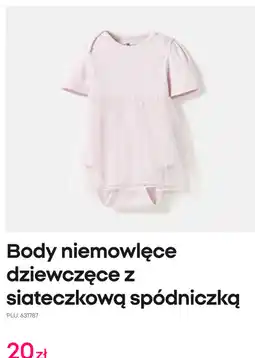 Pepco Body niemowlęce dziewczęce z siateczkową spódniczką oferta