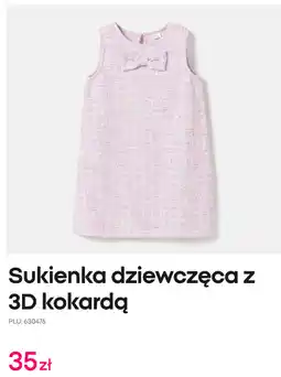 Pepco Sukienka dziewczęca z 3D kokardą oferta