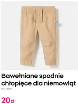 Pepco Bawełniane spodnie chłopięce dla niemowląt oferta