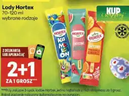 Delikatesy Centrum Lody Hortex 70-120 ml wybrane rodzaje oferta