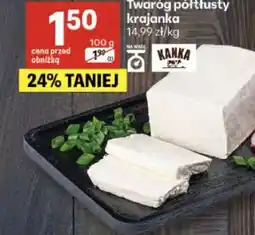 Delikatesy Centrum Twaróg półtłusty krajanka KANKA oferta