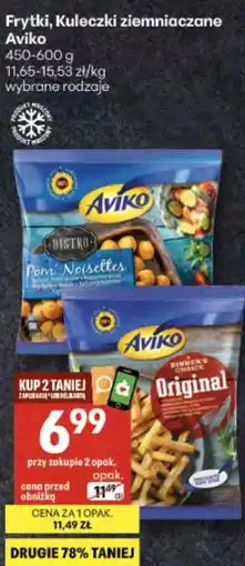 Delikatesy Centrum Frytki, Kuleczki ziemniaczane Aviko oferta