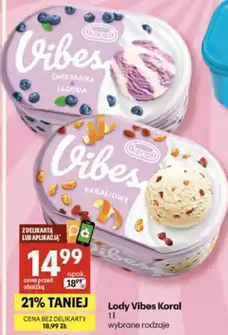 Delikatesy Centrum Lody Vibes Koral oferta