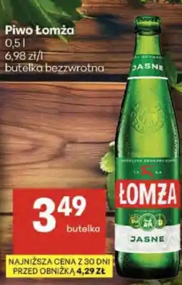 Delikatesy Centrum Piwo Łomża oferta
