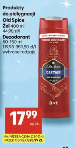 Delikatesy Centrum Produkty do pielęgnacji Old Spice oferta