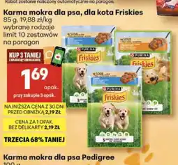 Delikatesy Centrum Karma mokra dla psa, dla kota Friskies oferta