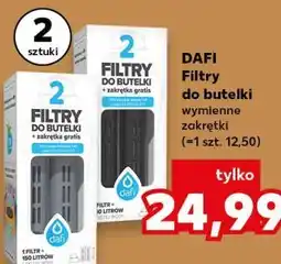 Kaufland Filtry do butelki wymienne zakrętki DAFI oferta