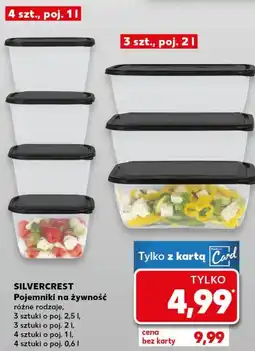 Kaufland SILVERCREST Pojemniki na żywność oferta