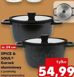 Kaufland Garnek aluminiowy z powłoką nieprzywieralną SPICE & SOUL oferta
