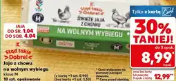 Kaufland Jaja z chowu na wolnym wybiegu klasa M oferta
