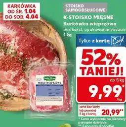 Kaufland Karkówka wieprzowa oferta