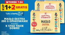 Kaufland MASŁO EKSTRA 200 G OPAKOWANIE MARKI K STĄD TAKIE DOBRE! oferta