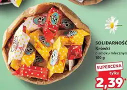 Kaufland SOLIDARNOŚĆ Krówki o smaku mlecznym oferta