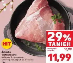 Kaufland Żeberka ekstramięsne oferta