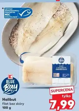 Kaufland BLUE Bay Halibut filet bez skóry oferta