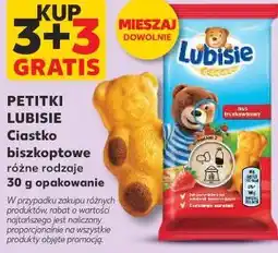 Kaufland PETITKI LUBISIE Ciastko biszkoptowe różne rodzaje 30 g opakowanie oferta