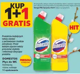 Kaufland Płyn do WC biobójczy, różne rodzaje 1 l opakowanie DOMESTOS oferta