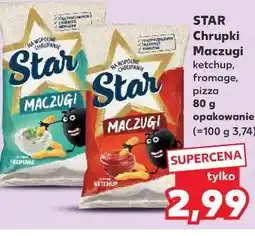 Kaufland STAR Chrupki Maczugi ketchup, fromage, pizza 80 g opakowanie oferta