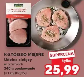 Kaufland Udziec cielęcy w plastrach oferta