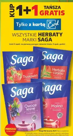 Kaufland WSZYSTKIE HERBATY MARKI SAGA oferta