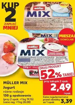 Kaufland Müller Mix Jogurt oferta