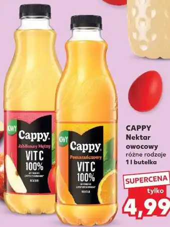 Kaufland CAPPY Nektar owocowy różne rodzaje 1 l butelka oferta