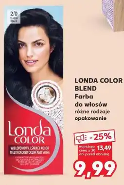 Kaufland LONDA COLOR BLEND Farba do włosów różne rodzaje opakowanie oferta