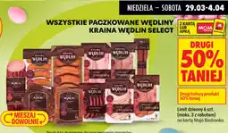 Biedronka Wędliny paczkowane Kraina Wędlin Select oferta