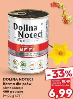 Kaufland DOLINA NOTECI Karma dla psów oferta