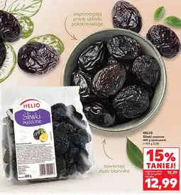 Kaufland HELIO Śliwki suszone 400 g opakowanie oferta