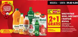 Biedronka Wszystkie soki, nektary i napoje Riviva oferta
