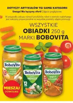 Kaufland WSZYSTKIE OBIADKI 250 g MARKI BOBOVITA oferta