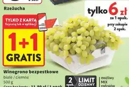 Intermarche Winogrono bezpestkowe białe / ciemne oferta