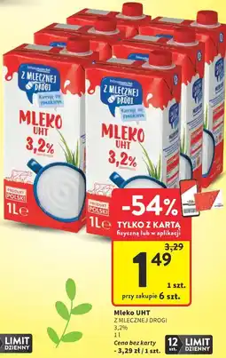 Intermarche Mleko UHT 3,2% z Mlecznej Drogi oferta
