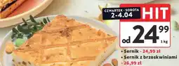 Intermarche Sernik/ Sernik z brzoskwiniami oferta
