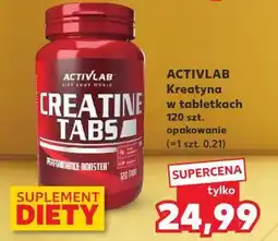 Kaufland ACTIVLAB Kreatyna w tabletkach 120 szt. opakowanie oferta