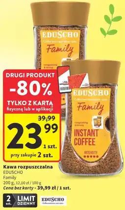 Intermarche Kawa rozpuszczalna Eduscho Family oferta