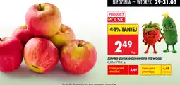 Biedronka Jabłko polskie czerwone na wagę oferta