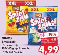 Kaufland NIMM2 Śmiejżelki różne rodzaje 180/165 g opakowanie oferta