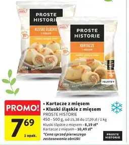 Intermarche Kartacze z mięsem • Kluski śląskie z mięsem oferta