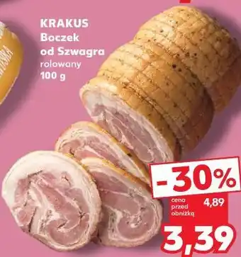 Kaufland KRAKUS Boczek od Szwagra rolowany oferta