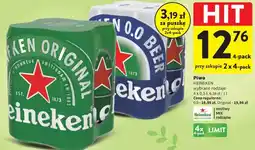 Intermarche Piwo Heineken, wybrane rodzaje oferta