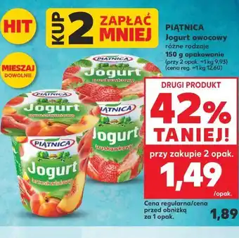 Kaufland Piątnica Jogurt owocowy oferta