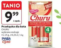 Intermarche Przekąska dla kota CHURU wybrane rodzaje oferta