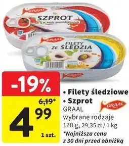 Intermarche Filety śledziowe/Szprot oferta