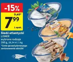 Intermarche Śledź atlantycki wybrane rodzaje oferta