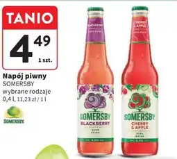 Intermarche Napój piwny Somersby, wybrane rodzaje oferta