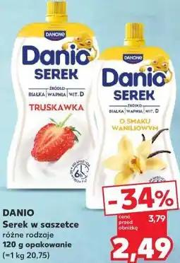 Kaufland Danio Serek w saszetce oferta