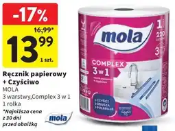 Intermarche Ręcznik papierowy + Czyściwo MOLA oferta